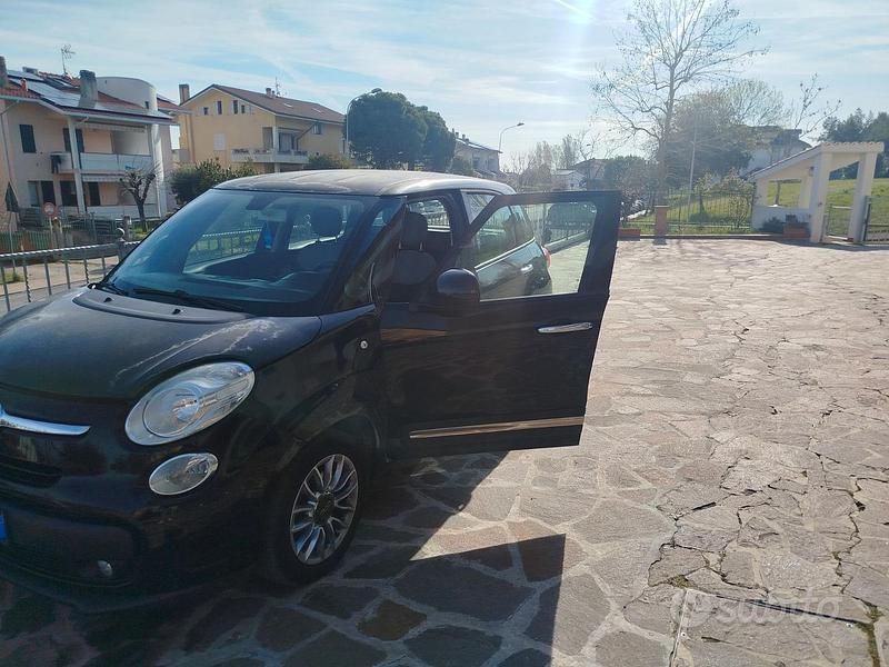 Usata Fiat 500L 85 CV (62 kW) 2014 Nero Monovolume