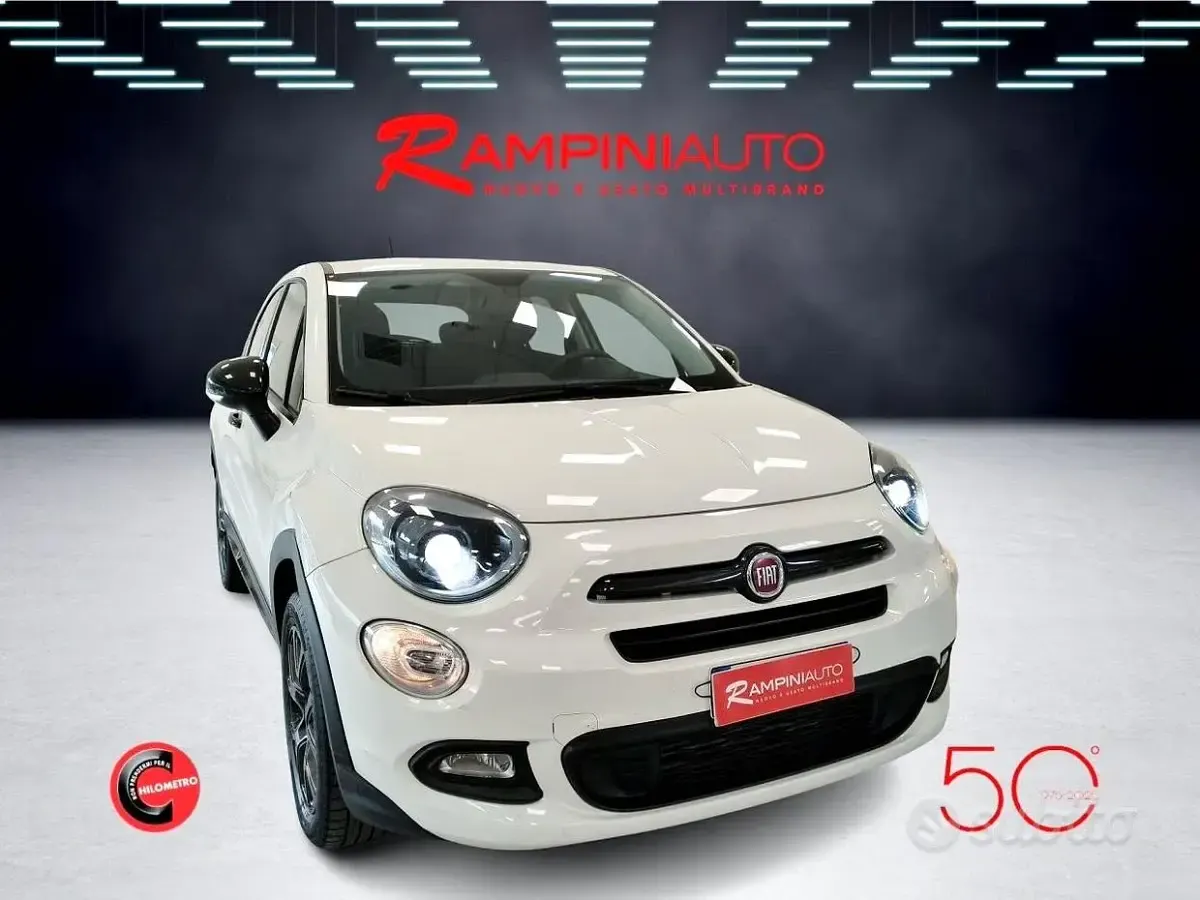 Usata Fiat 500X S 95 CV (69 kW) 2018 Bianco SUV