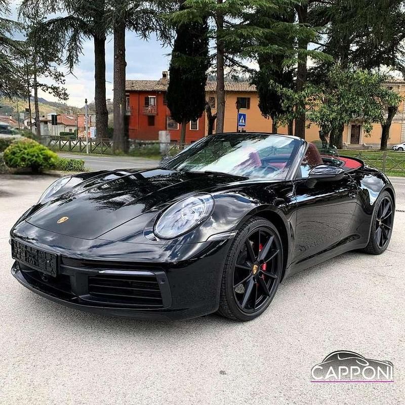 Usata Porsche 911 Carrera 4S Cabriolet 450 CV (330 kW) 2021 Nero Cabrio