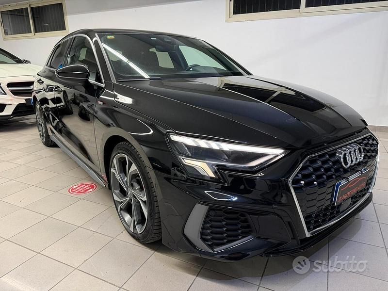 Usata Audi A3 S-Line 150 CV (110 kW) 2020 Nero Berlina