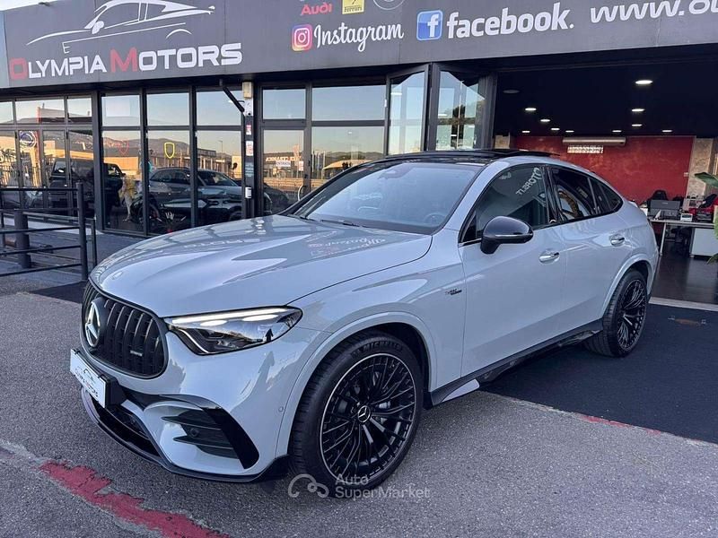 Usata Mercedes GLC43 AMG AMG 421 CV (309 kW) 2024 Designo graphitgrau magno Coupé