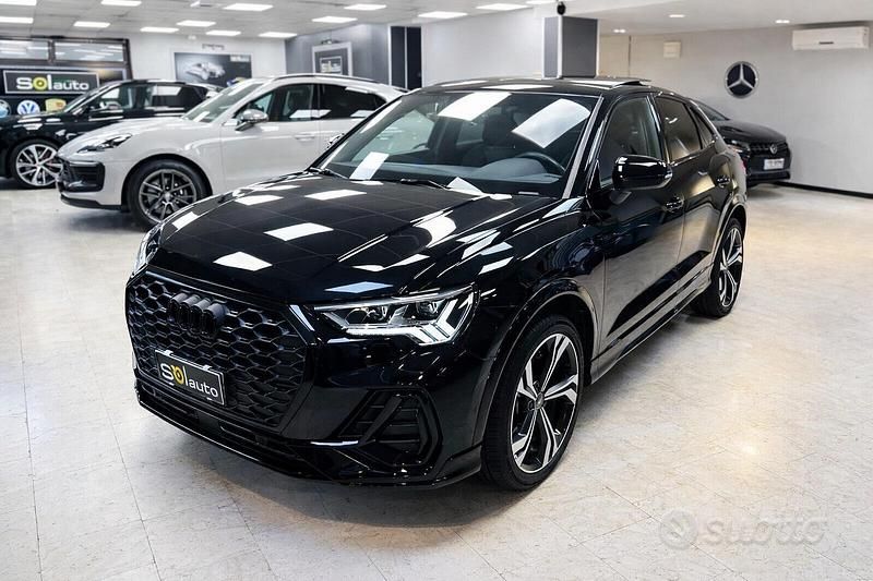 Usata Audi Q3 Sportback S-Line 200 CV (147 kW) 2020 Nero SUV