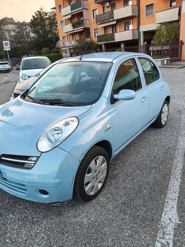 Usata Nissan Micra Acenta 80 CV (58 kW) 2006 Blu/azzurro Berlina