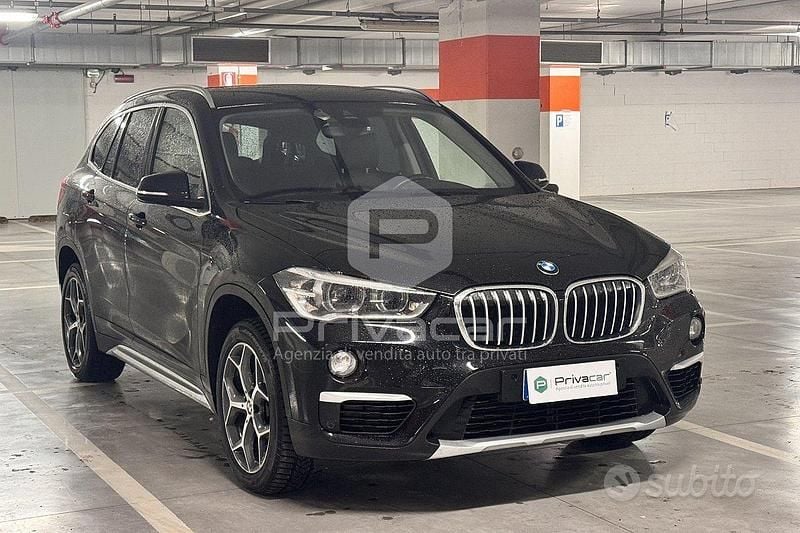 Usata BMW X1 xLine 150 CV (110 kW) 2018 Nero SUV