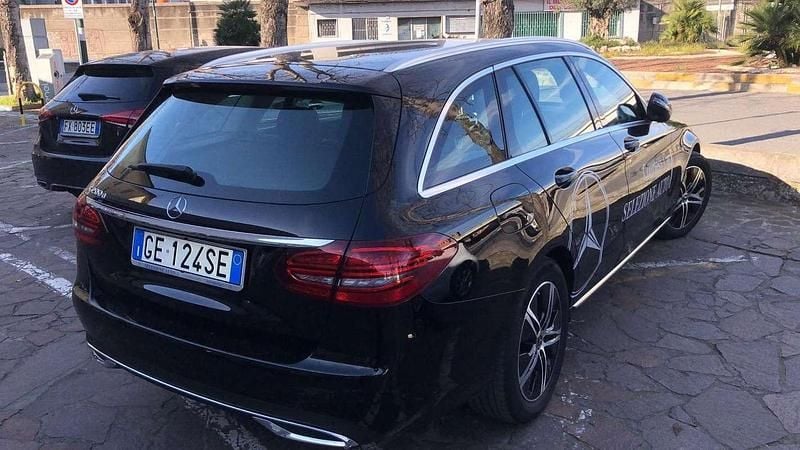 Usata Mercedes C200 160 CV (117 kW) 2021 Nero Station wagon