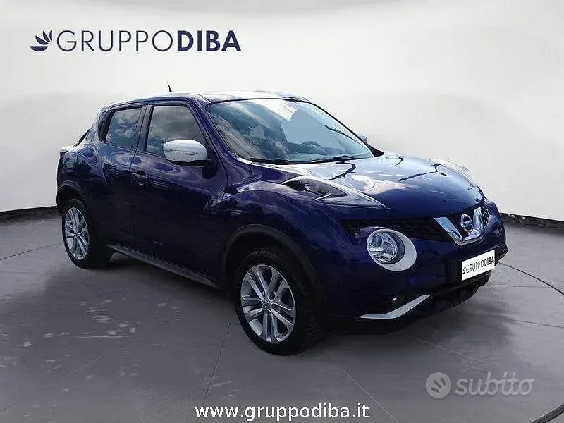 Usata Nissan Juke Acenta 110 CV (80 kW) 2016 Bluazzurro SUV