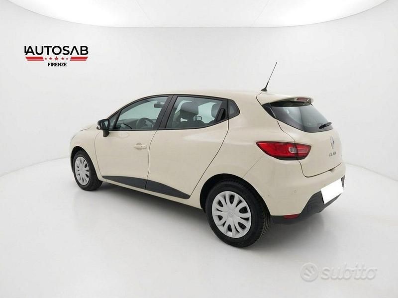 Usata Renault Clio IV 75 CV (55 kW) 2015 Bianco Berlina