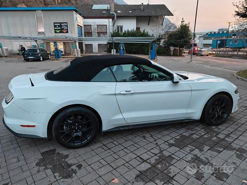 Usata Ford Mustang 2019 Bianco Cabrio
