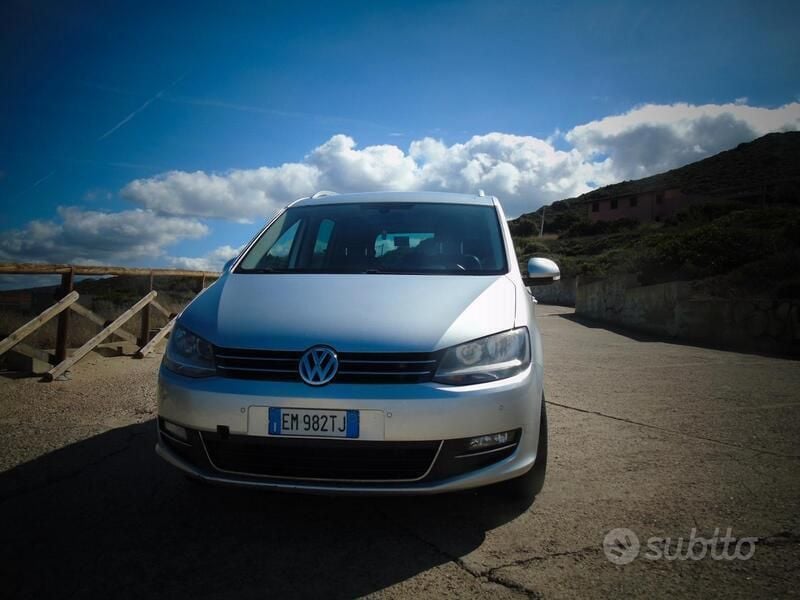 Usata VW Sharan 2012 Grigio Monovolume