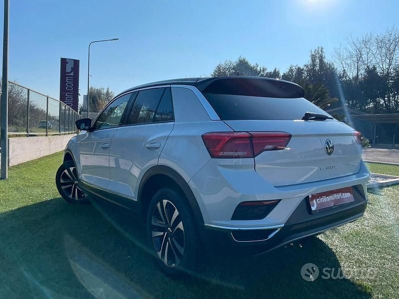 Usata VW T-Roc Advance 150 CV (110 kW) 2021 Bianco SUV