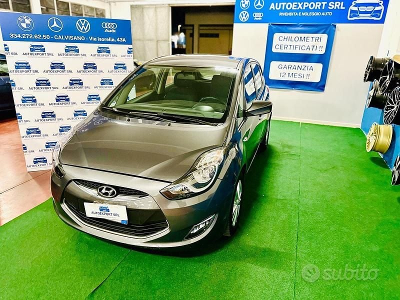 Usata Hyundai ix20 90 CV (66 kW) 2011 Grigio Utilitaria