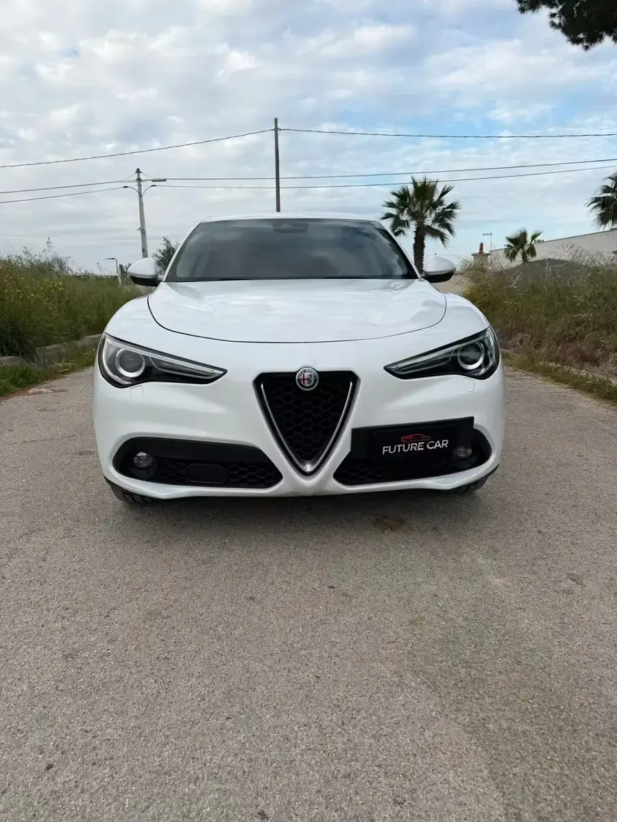 Usata Alfa Romeo Stelvio Executive 179 CV (131 kW) 2018 Bianco SUV