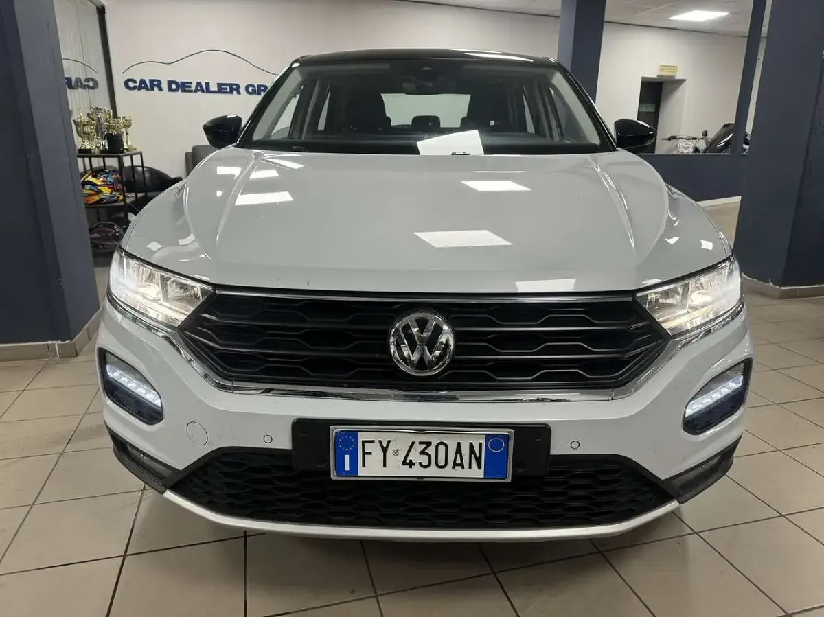 Usata VW T-Roc Style 150 CV (110 kW) 2019 Bianco SUV