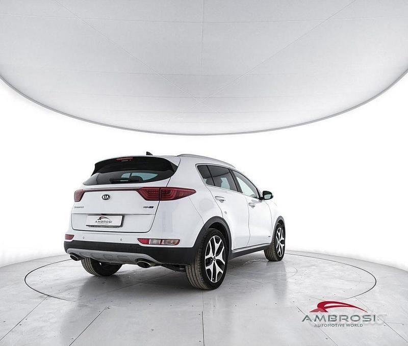 Usata Kia Sportage GT-Line 185 CV (136 kW) 2018 Bianco SUV