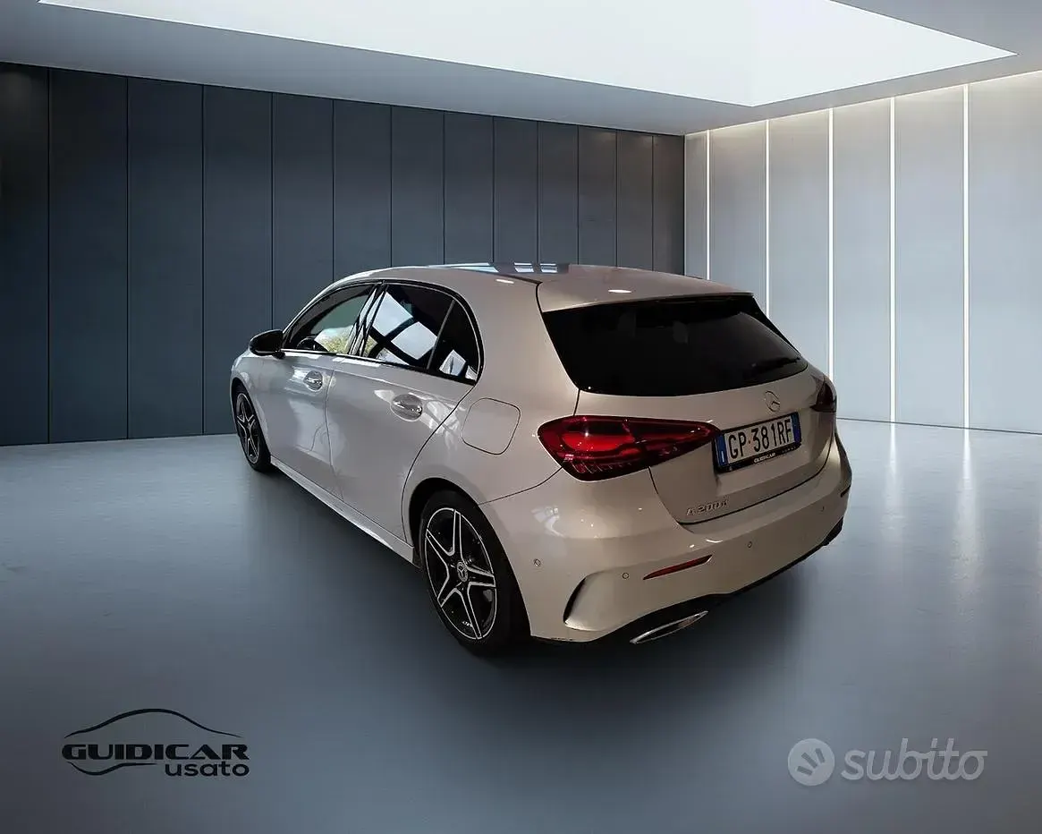 Usata Mercedes A200 Advanced Plus 150 CV (110 kW) 2023 Argento Berlina