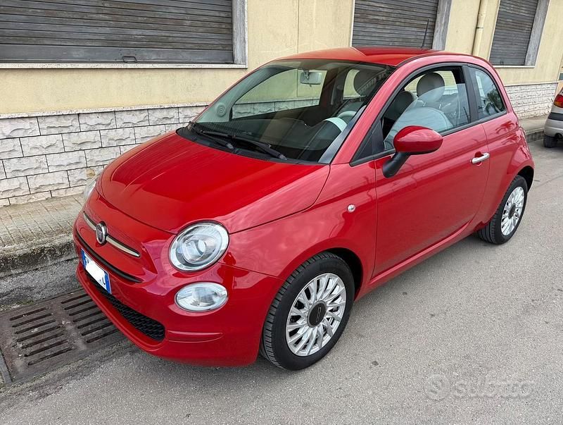 Usata Fiat 500 Lounge 69 CV (50 kW) 2019 Rosso Berlina