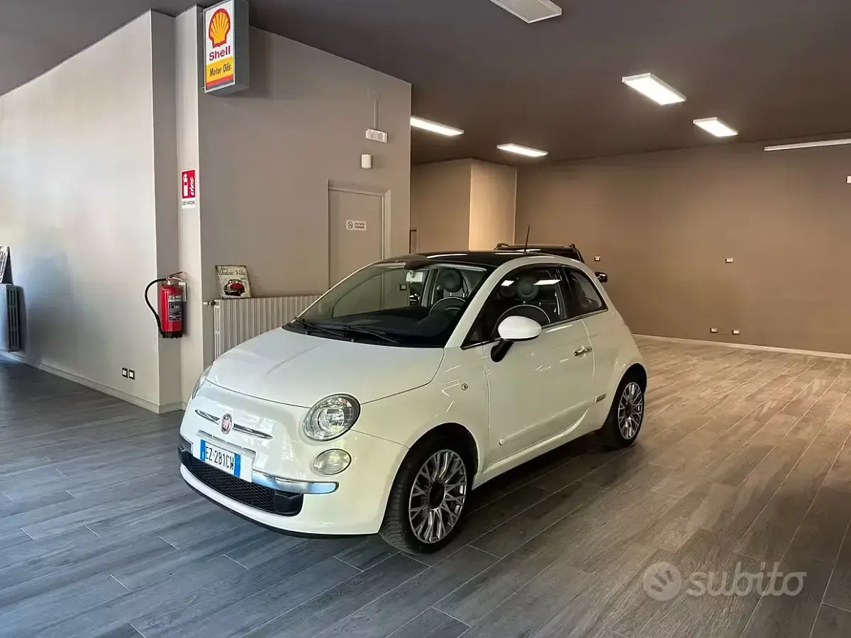 Usata Fiat 500 Lounge 69 CV (50 kW) 2015 Bianco Berlina