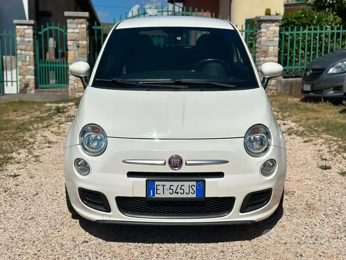 Usata Fiat 500S S 69 CV (50 kW) 2014 Bianco Utilitaria
