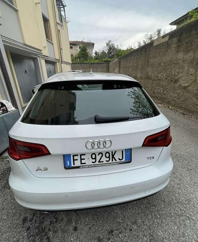 Brugt Audi A3 Sport 110 HK (80 kW) 2016 Hvid Sedan