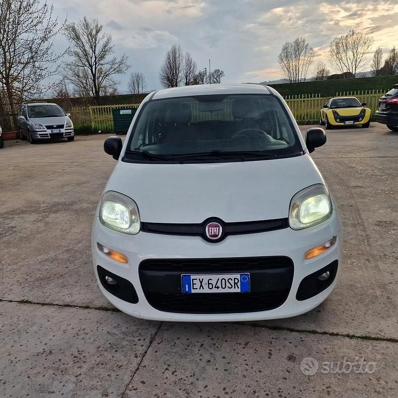 Usata Fiat Panda Easy 74 CV (54 kW) 2015 Bianco Utilitaria