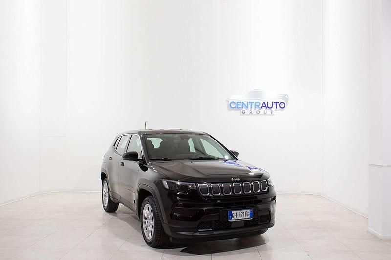 Nero Usata 2022 Jeep Compass SUV | 21.900 € (Ottimo prezzo) - Immagine 1/4