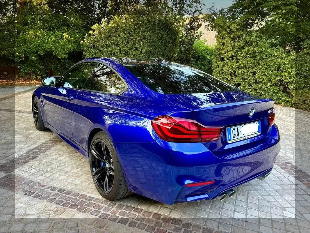 Usata BMW M4 Efficient Dynamics 431 CV (317 kW) 2020 Blu/azzurro Coupé