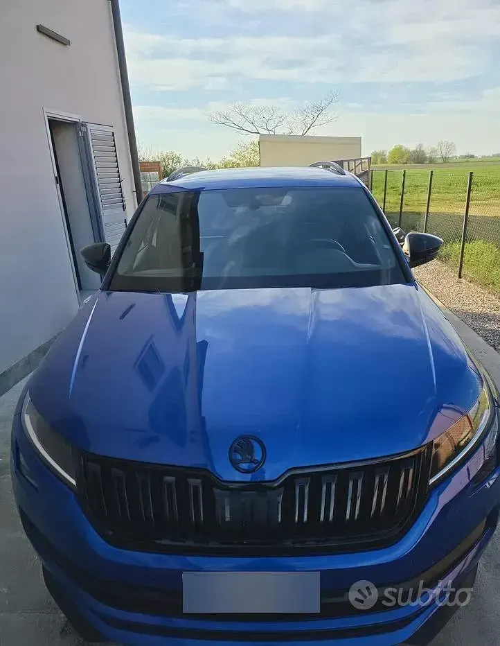 Usata Skoda Kodiaq 150 CV (110 kW) 2021 Blu SUV