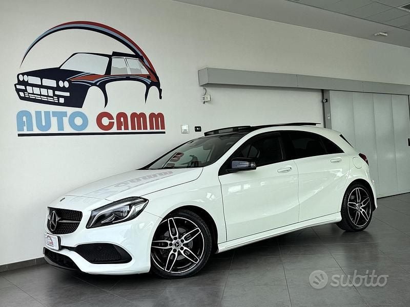 Usata Mercedes A200 Premium 136 CV (100 kW) 2018 Bianco Berlina