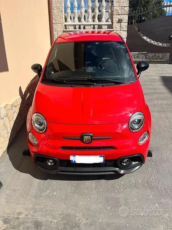 Usata Abarth 595 180 CV (132 kW) 2021 Rosso Berlina