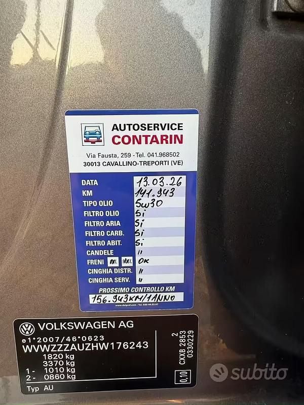 Usata VW Golf VII 2017 Grigio Berlina