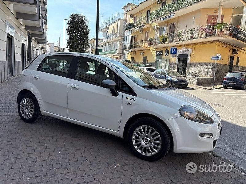 Usata Fiat Punto Young 77 CV (56 kW) 2016 Bianco Utilitaria