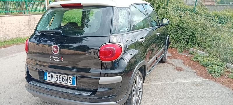 Usata Fiat 500L 120 CV (88 kW) 2017 Nero Monovolume