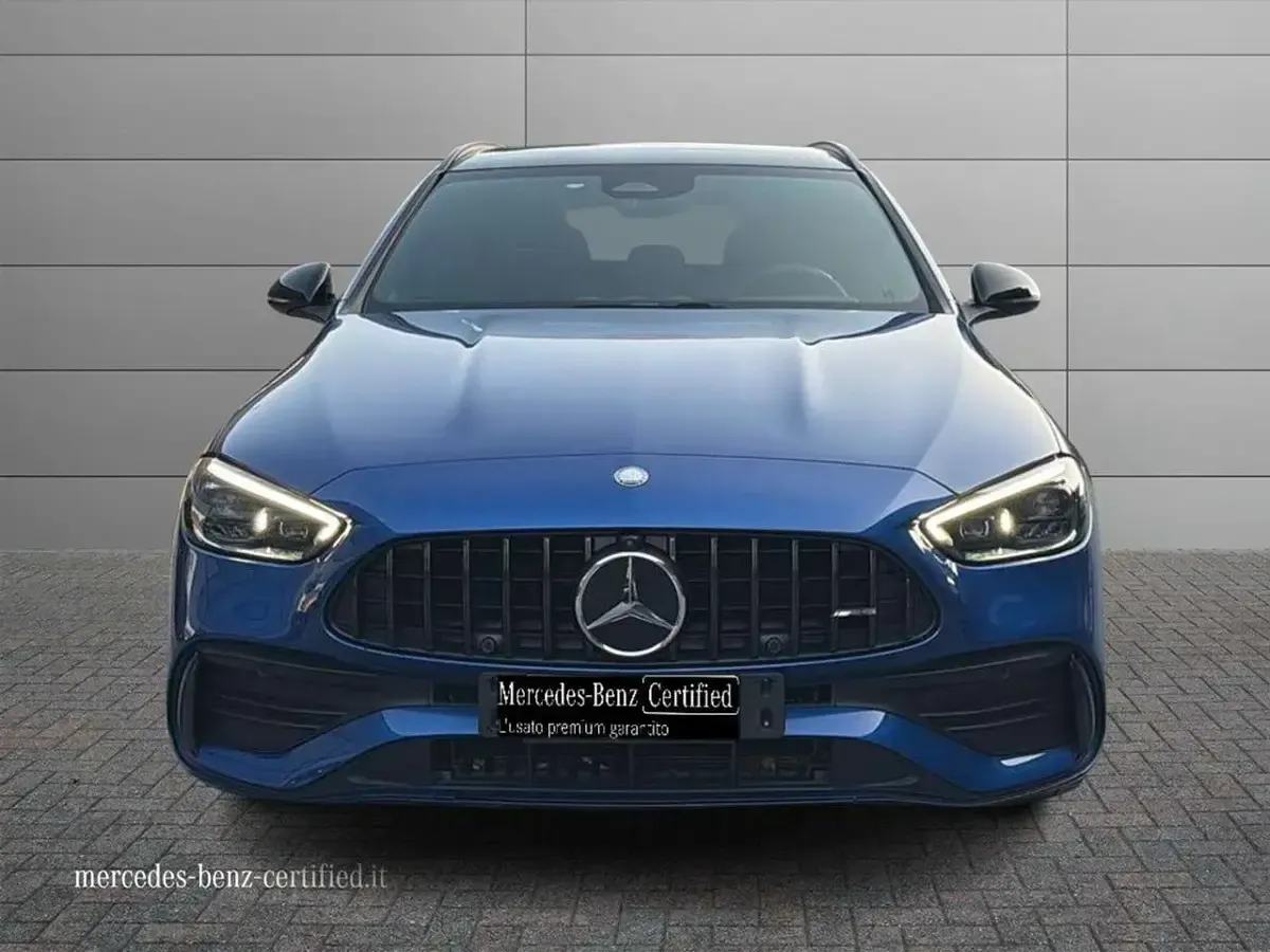 Usata Mercedes C43 AMG Premium 408 CV (300 kW) 2023 Blu metallizato Station wagon