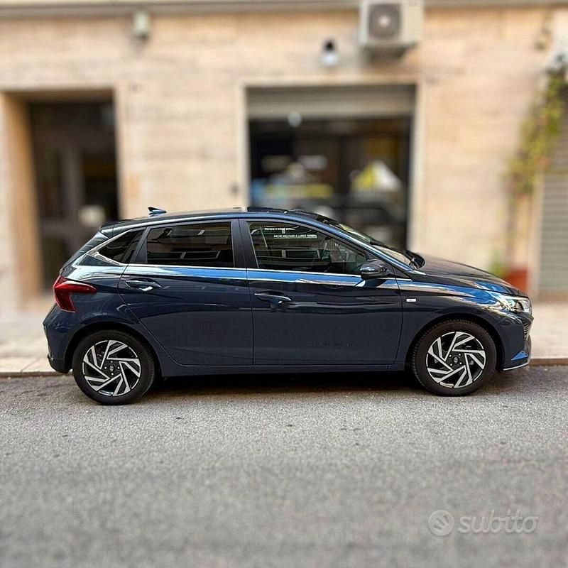 Usata Hyundai i20 Prime 101 CV (74 kW) 2024 Blu Berlina