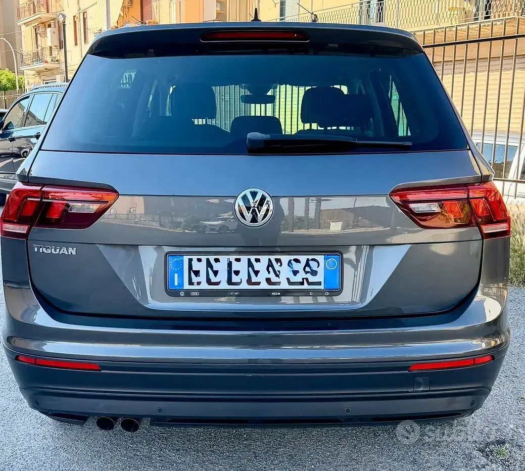 Usata VW Tiguan Style 116 CV (85 kW) 2018 Grigio SUV