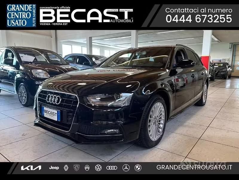 Usata Audi A4 Advanced 150 CV (110 kW) 2015 Nero metallizzato Station wagon