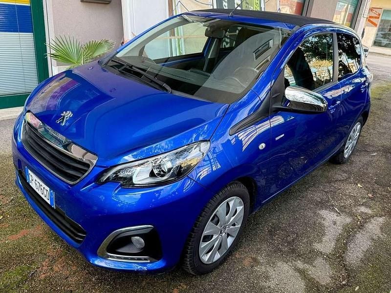 Usata Peugeot 108 Style 72 CV (52 kW) 2020 Blu/azzurro Cabrio