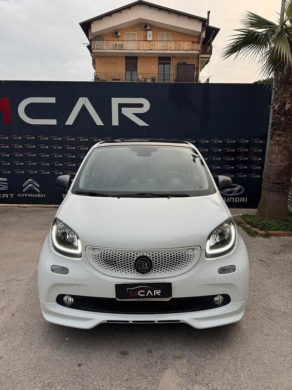 Usata Smart ForFour Brabus 109 CV (80 kW) 2018 Bianco Utilitaria