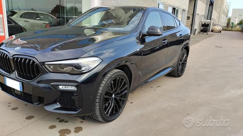 Usata BMW X6 M Sport 265 CV (194 kW) 2020 Nero SUV