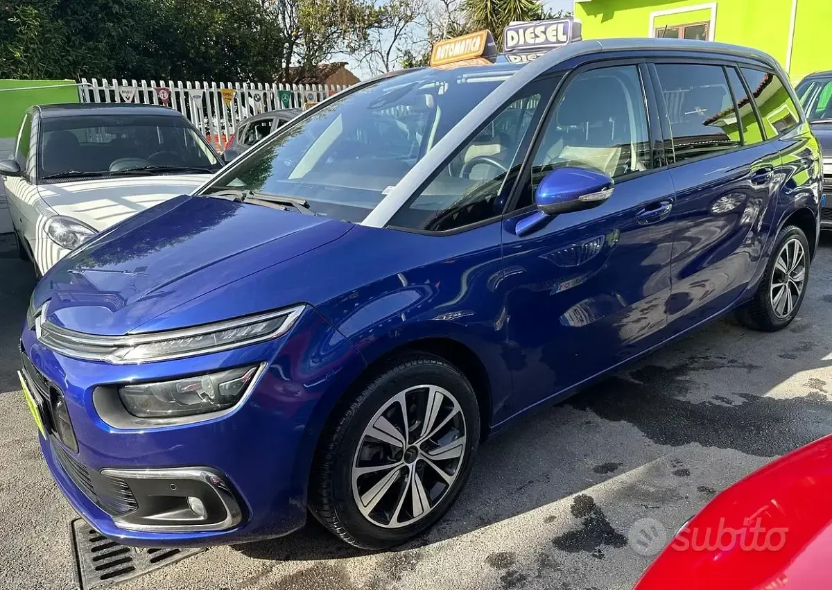 Occasion Citroën C4 SpaceTourer Shine 163 ch (119 kW) 2018 Bleue Monospace