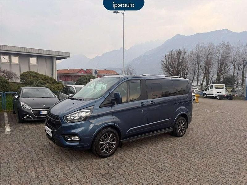 Usata Ford Tourneo Custom Titanium 150 CV (110 kW) 2022 Blu Furgone