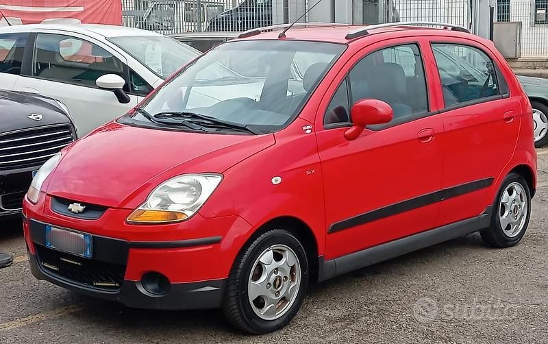 Rosso Usata 2008 Chevrolet Matiz Due volumi | 2390 € (Buon prezzo) - Immagine 1/4