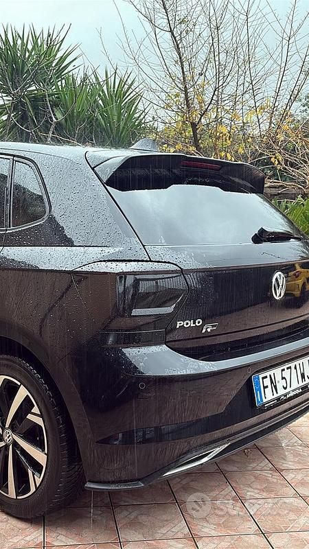 Usata VW Polo R-line 2018 Nero