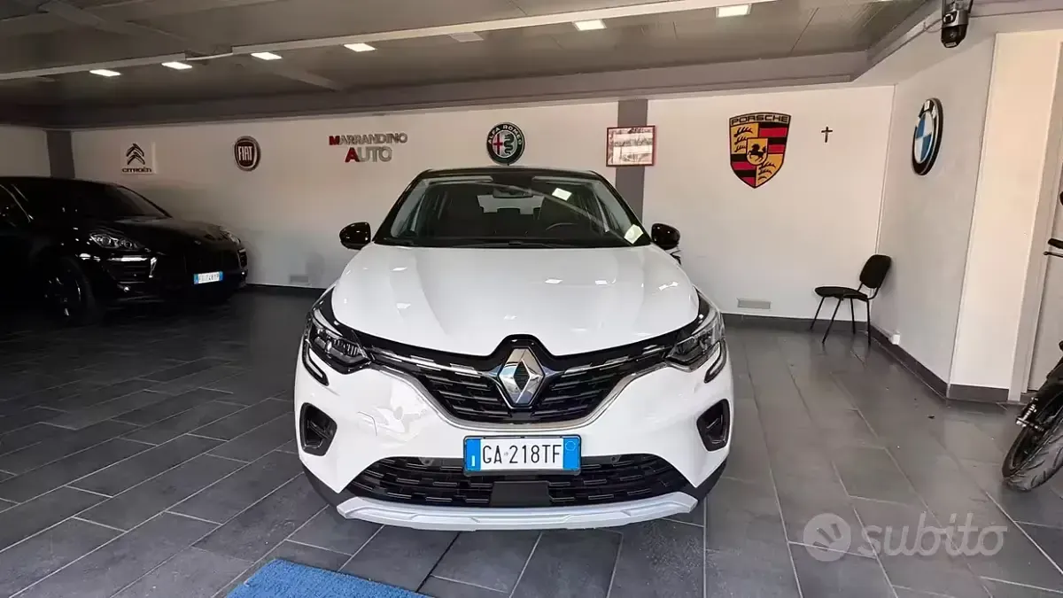 Usata Renault Captur Intens 116 CV (85 kW) 2020 Bianco SUV