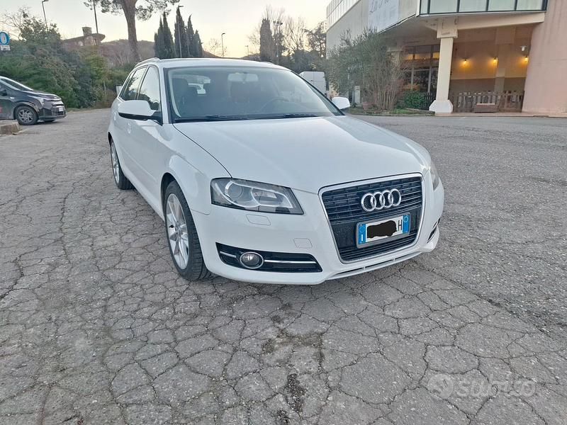 Usata Audi A3 140 CV (102 kW) 2011 Bianco Utilitaria