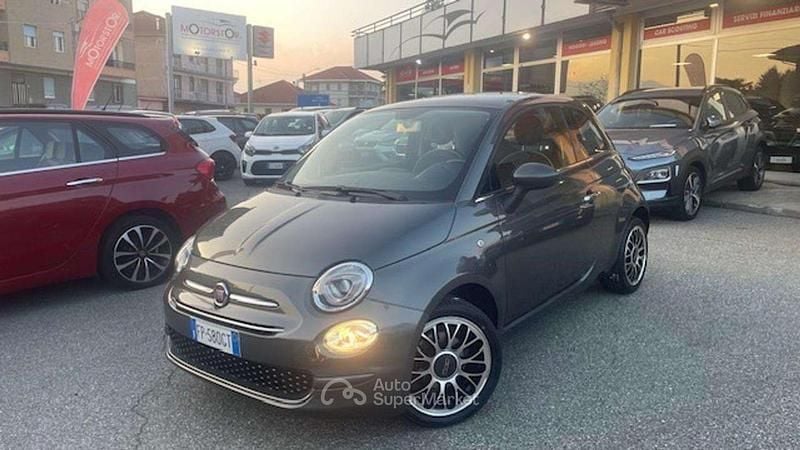 Usata Fiat 500 Lounge 69 CV (50 kW) 2018 Grigio Utilitaria