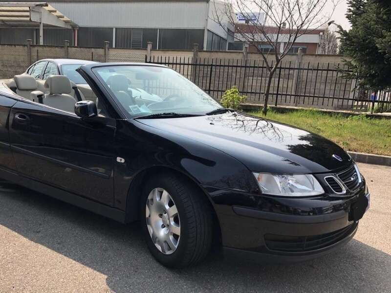 Usata Saab 9-3 Cabriolet Anniversary 150 CV (110 kW) 2007 Nero Cabrio