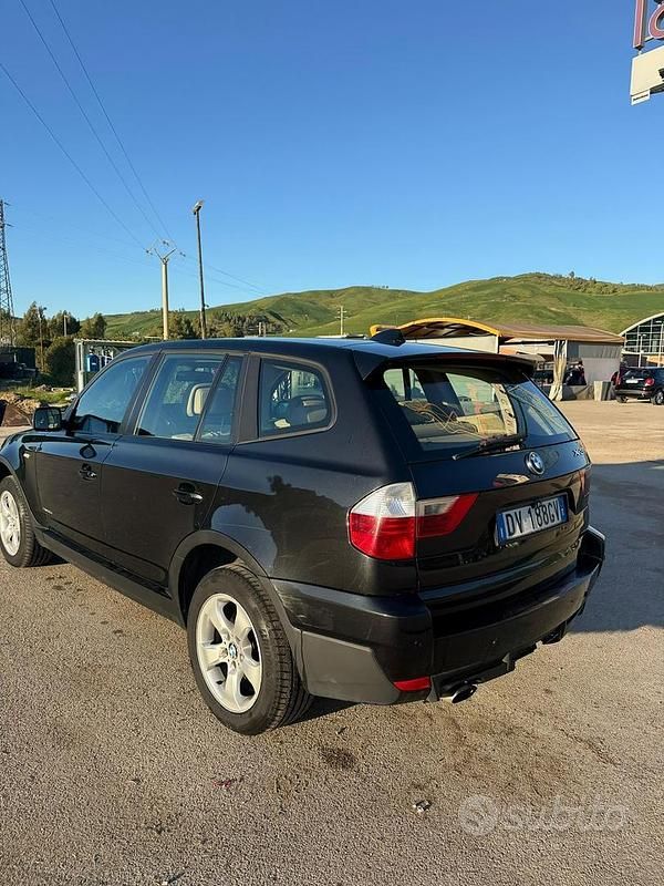 Usata BMW X3 177 CV (130 kW) 2009 Nero SUV