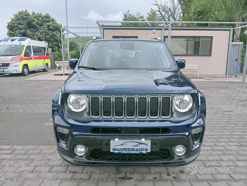 Usata Jeep Renegade Limited 140 CV (102 kW) 2019 Blu/azzurro SUV