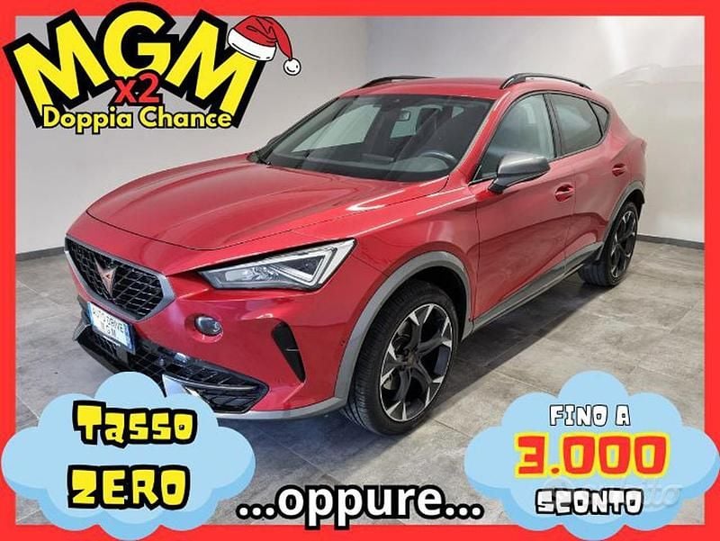 Usata Cupra Formentor 150 CV (110 kW) 2022 Rosso SUV